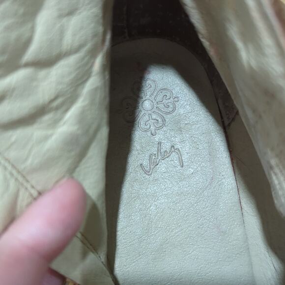 Vélez for Leather Lovers Fringe Suede Boots US Women's 10 Western Heeled Booties - Picture 7 of 9